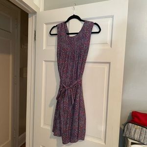 GAP Paisley print belted dress